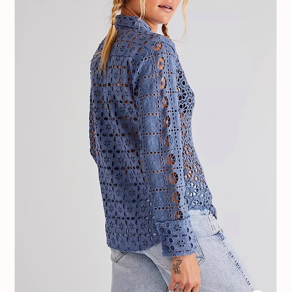 Free People FP One Yesenia Shacket in Black. Size XS. NWOT - Picture 8 of 11